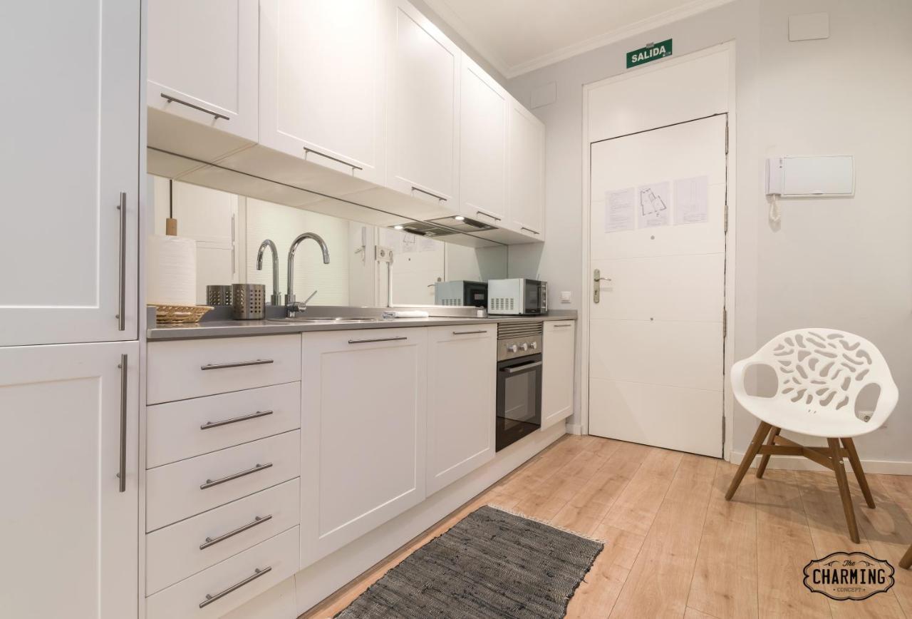 Ferienwohnung Charming Madrid Rio Exterior foto