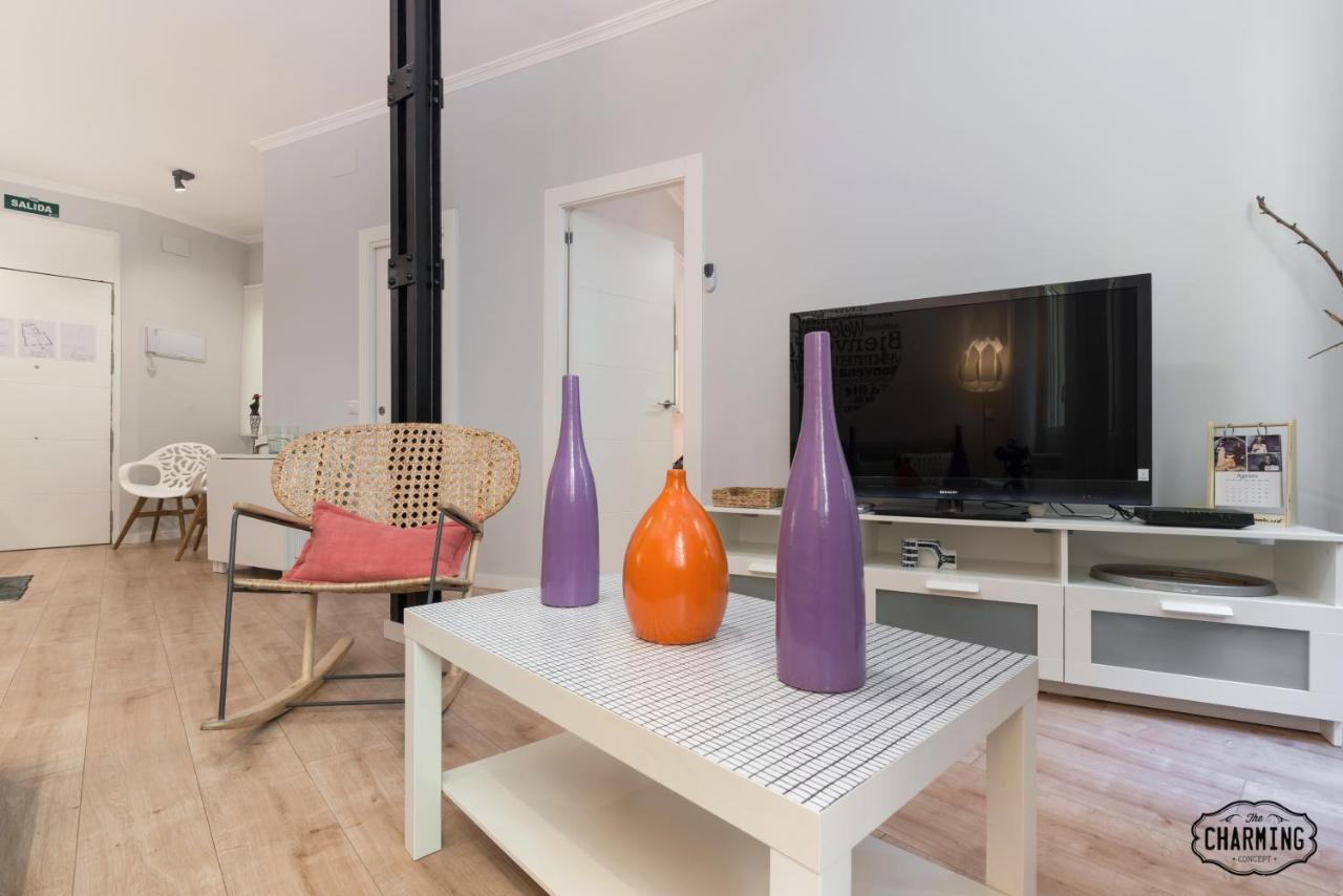 Ferienwohnung Charming Madrid Rio Exterior foto