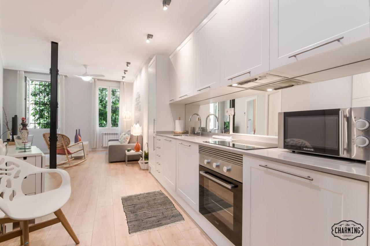 Ferienwohnung Charming Madrid Rio Exterior foto